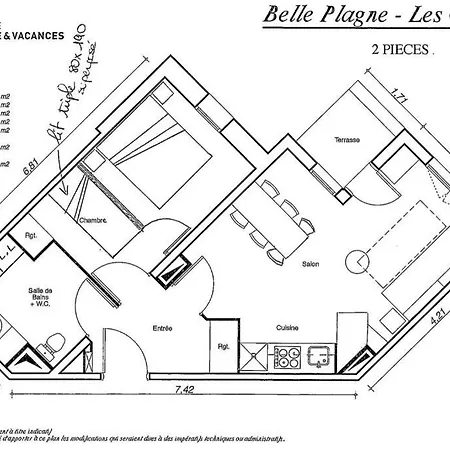 Belle Plagne 7 Pers La Plagne